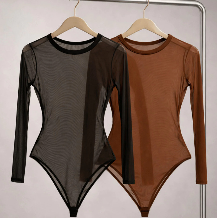 Blusa Body Tule